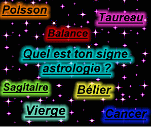 c koi ton signe ?